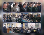 مراسم گرامیداشت حماسه نهم‌دی در مسجد صاحب الزمان(عج) کوهدشت  